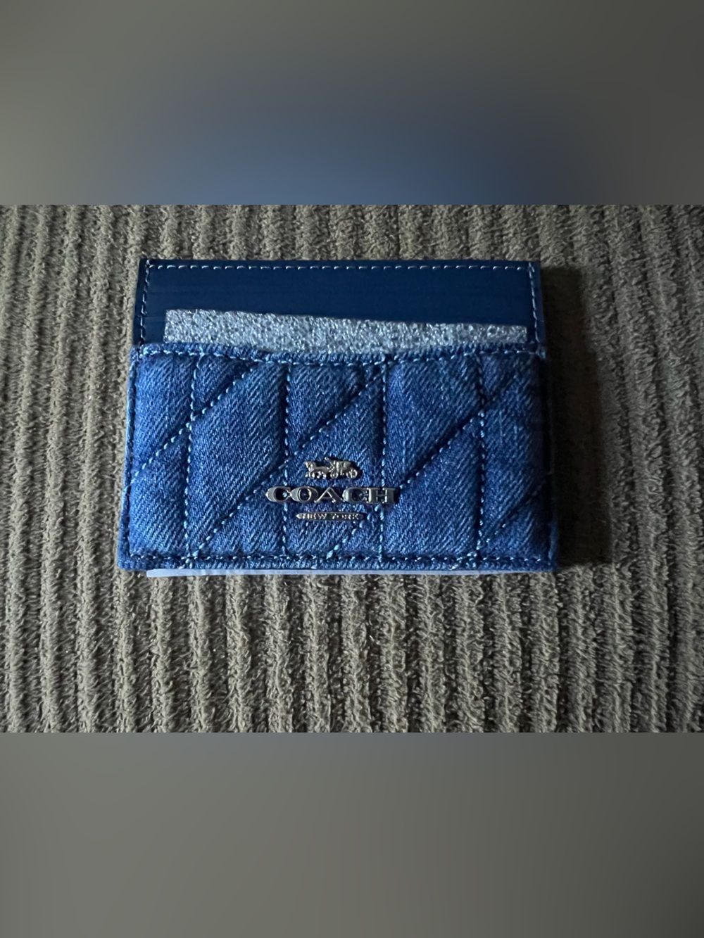 Coach Slim ID Card Case NWT